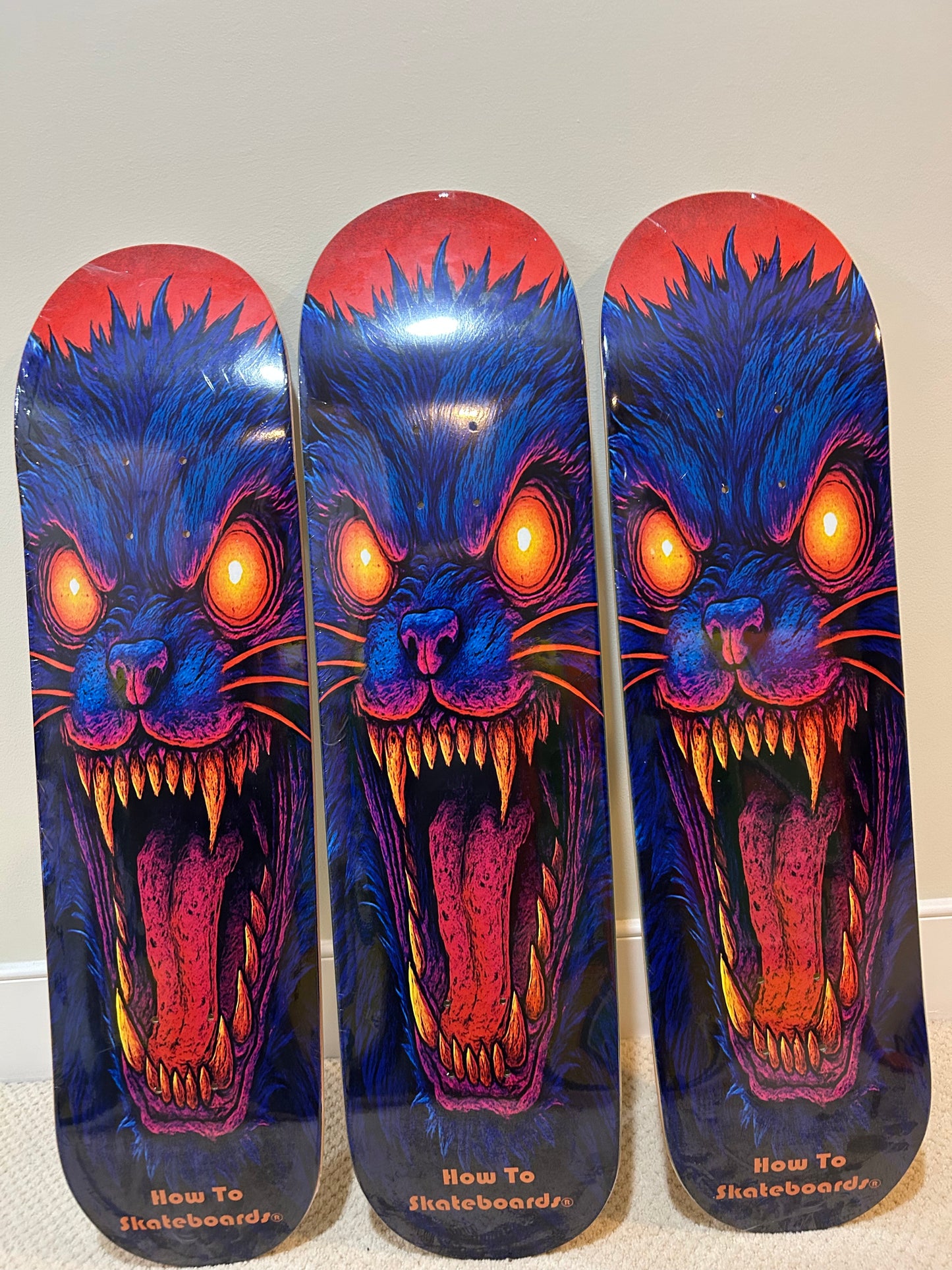 How To Be Wild Skateboard Deck