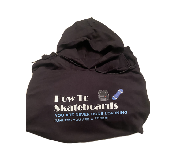How To Skateboards Hoodie