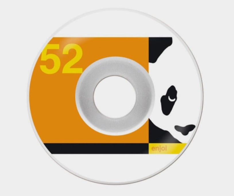 ENJOI Box Panda Orange 52mm Skateboard Wheels