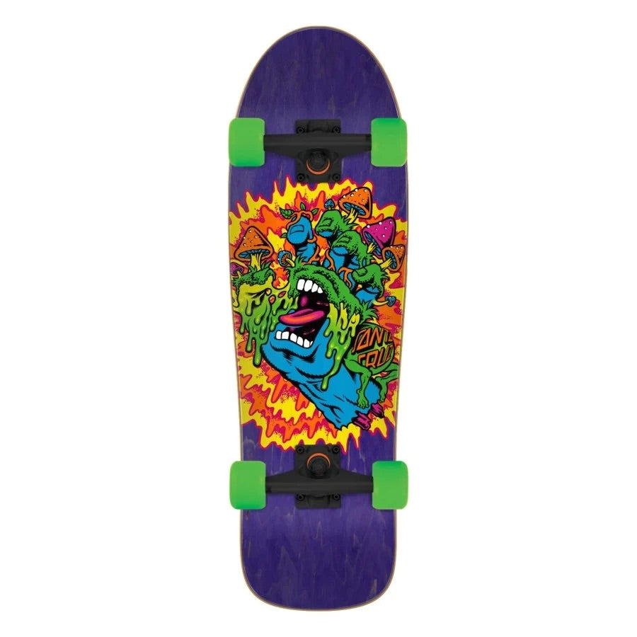 Santa Cruz Toxic Hand Cruiser Complete 9.7" x 31.7