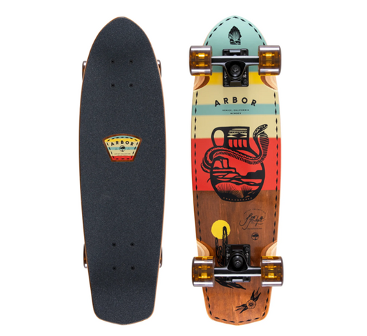Arbor Pocket Rocket 27" Cruiser Complete Skateboard