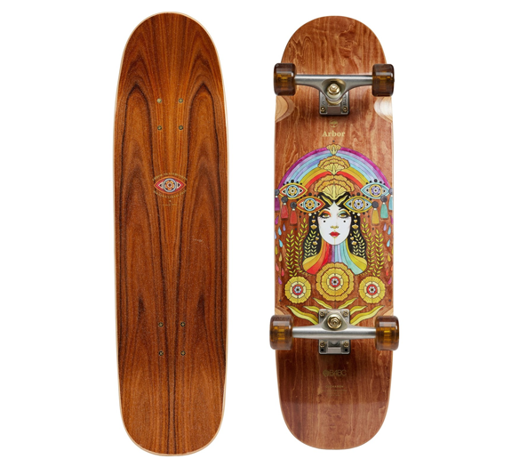 Arbor Skateboards Cucharon Solstice Cruiser Skateboard - 32.375”