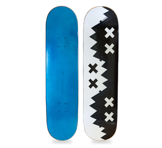 Dxxdle Skateboards Blue Ying Yang Deck