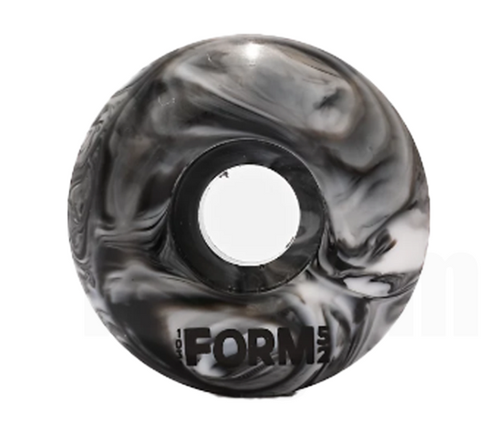 Form Black & White Swirl 103a Skateboard Wheels