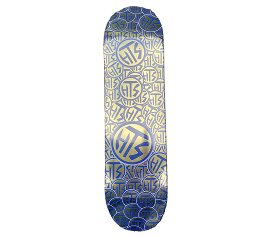 One Of One HTS Gold Foil Sticker Deck 8.5"