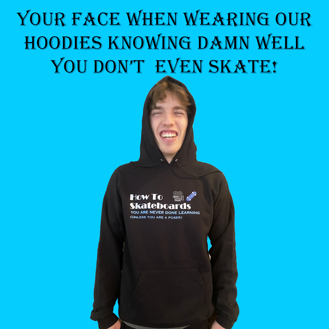 How To Skateboards Hoodie