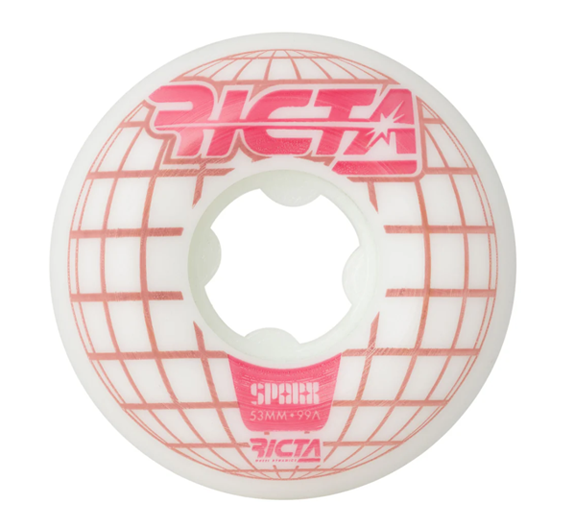 53mm Mainframe Sparx 99a Ricta Skateboard Wheels