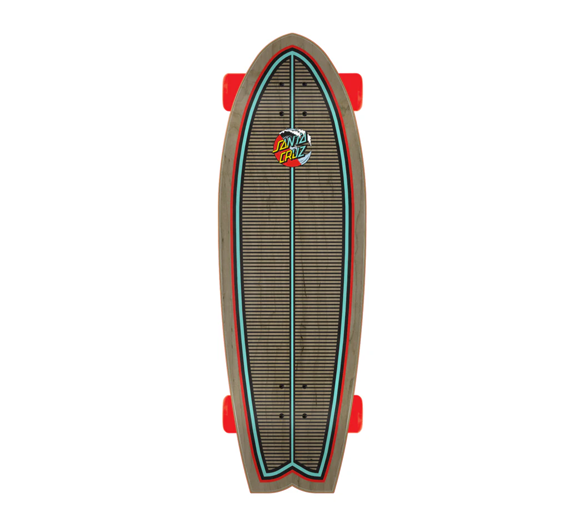 8.8in Classic Wave Splice Santa Cruz Shark Cruiser