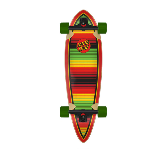 9.20in Serape Dot Santa Cruz Pintail Longboard