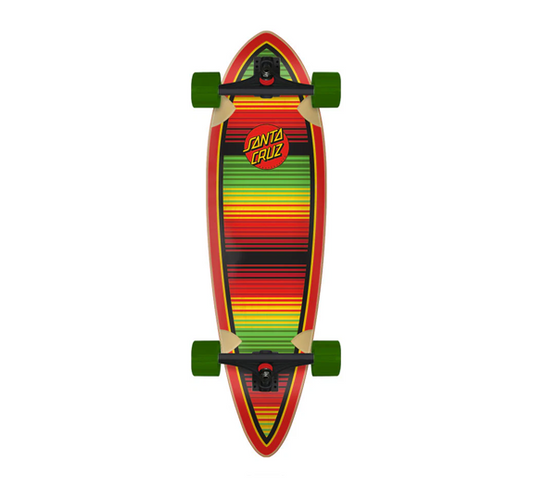 9.20in Serape Dot Santa Cruz Pintail Longboard