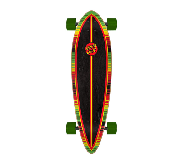 9.20in Serape Dot Santa Cruz Pintail Longboard