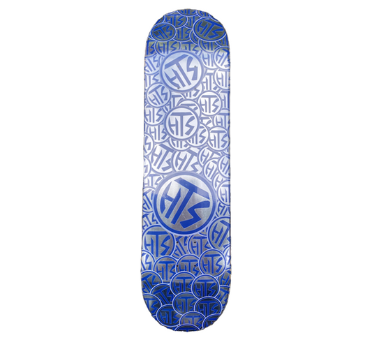 One Of One HTS Silver Foil Sticker Deck 8.25"