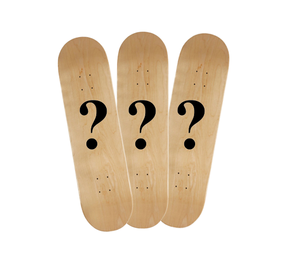 How To Skateboards Mystery 3 Deck Bundle