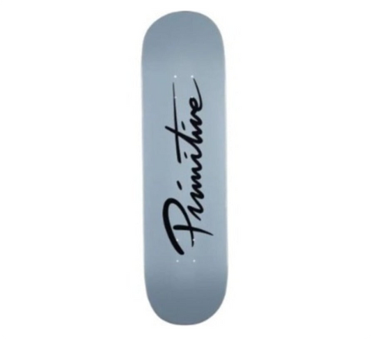 Primitive Skateboards Nuevo Script Deck 8.38"